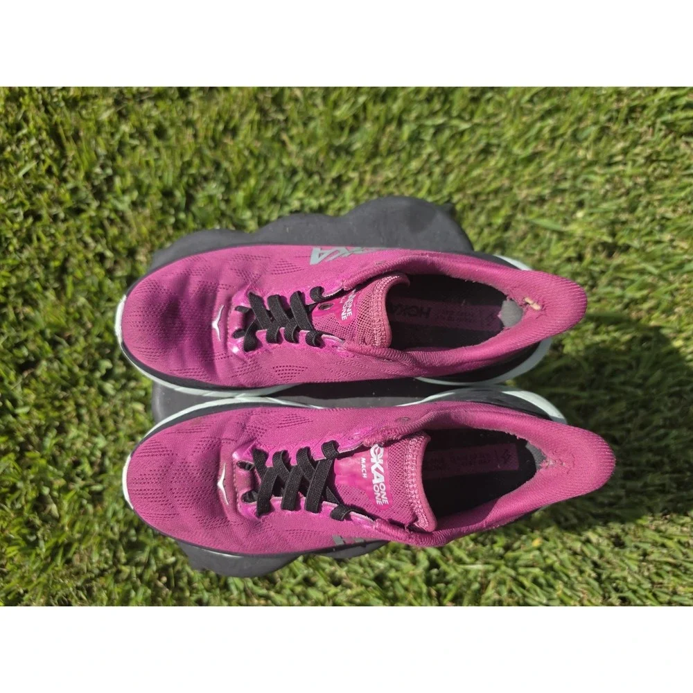 Hoka One One Mach 4 Women's Size 9 Running Shoes Festival Fuchsia